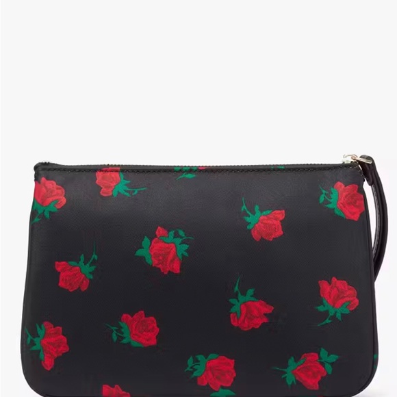Kate Spade Rose Toss Chelsea Wristlet NWT - Picture 7 of 8
